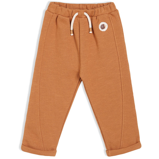 Solid Knit Brown Joggers