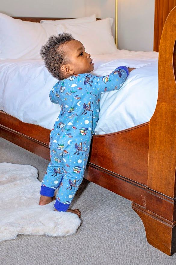 Roald Dahl x Ducky Zebra 'Storytime' Sleepsuit
