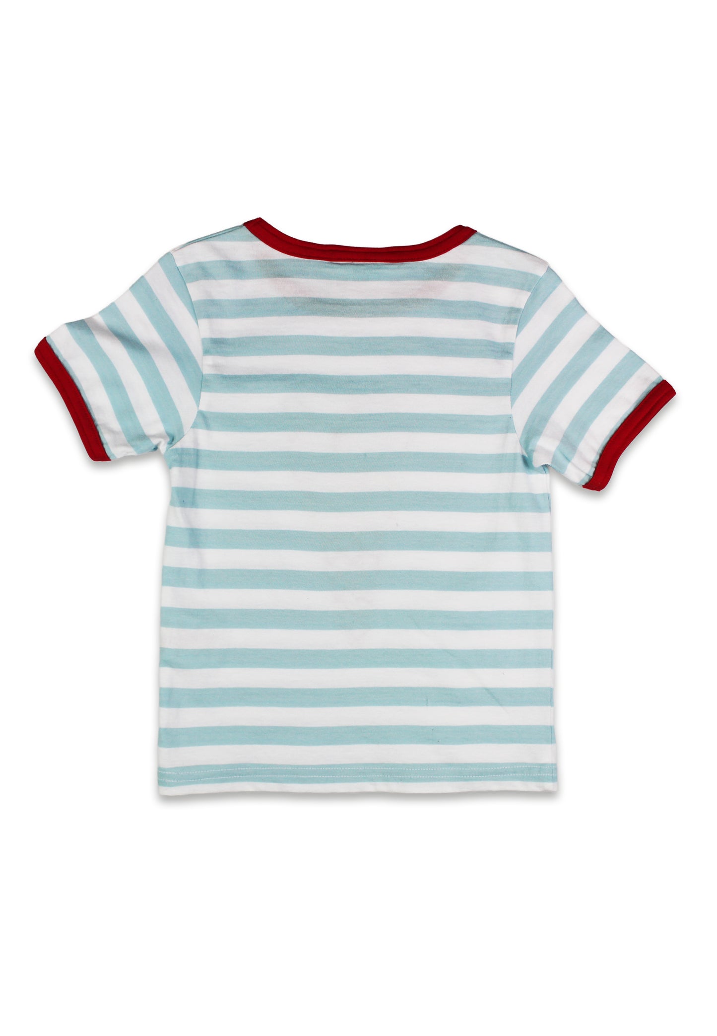 Organic Ice Cream Applique Short Sleeved T-Shirt