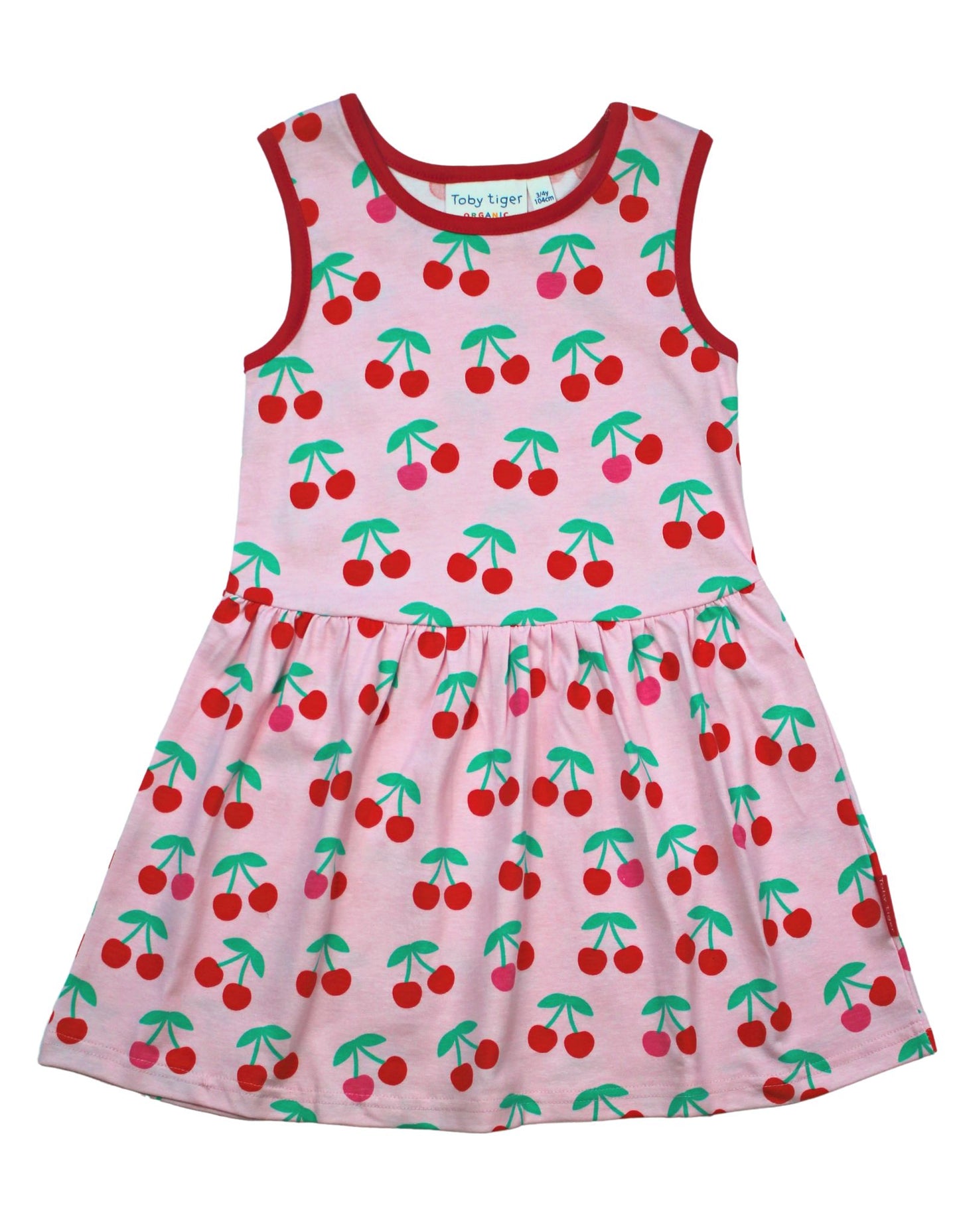 baby cherry dress, kids cherry dress, toddler cherry dress