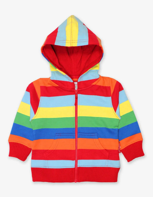 multi stripe hoody