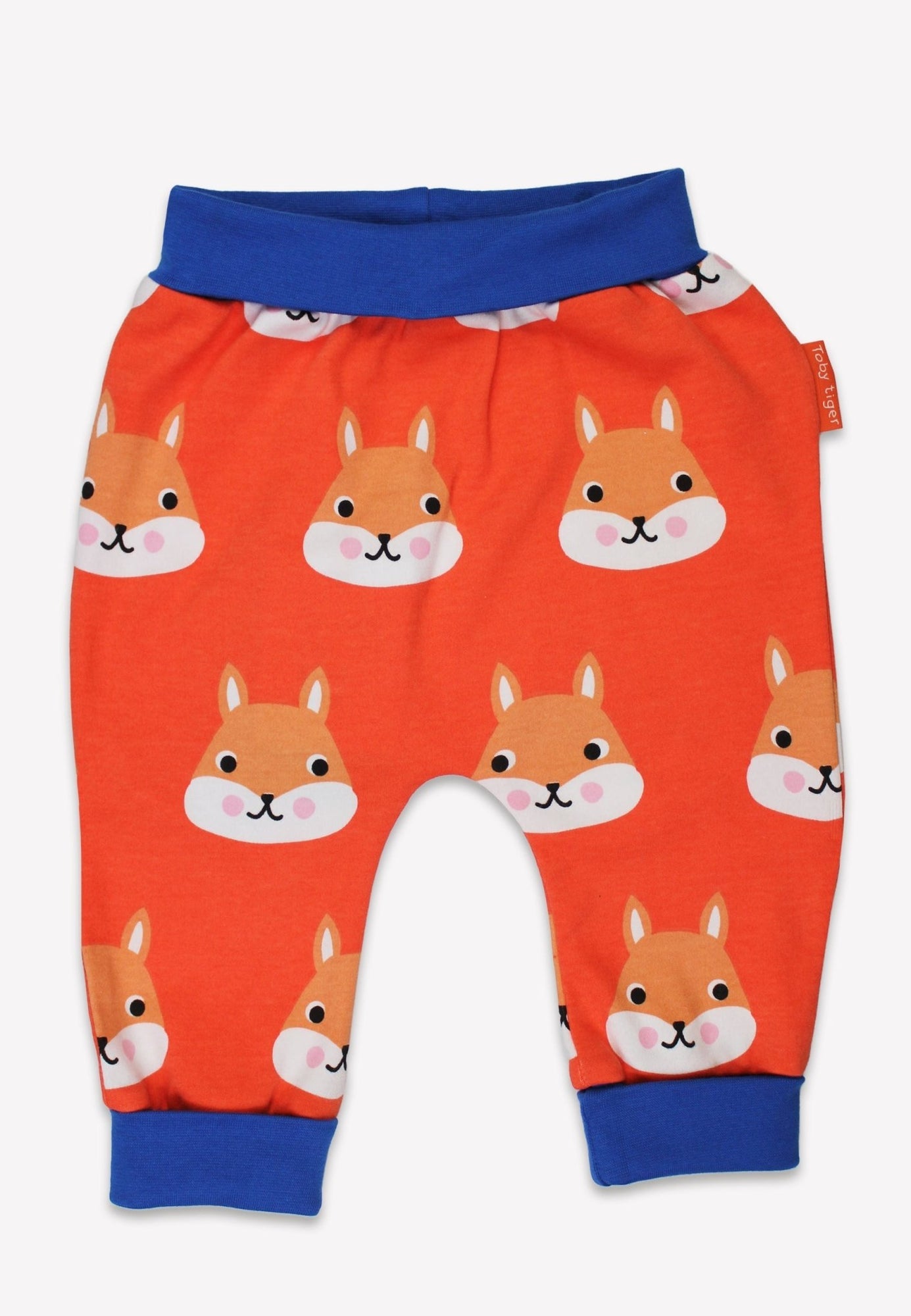 Organic Squirrel Print Yoga Pants
