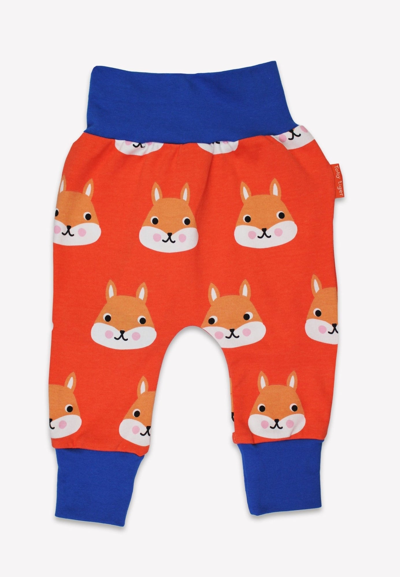 Organic Squirrel Print Yoga Pants | Toby Tiger