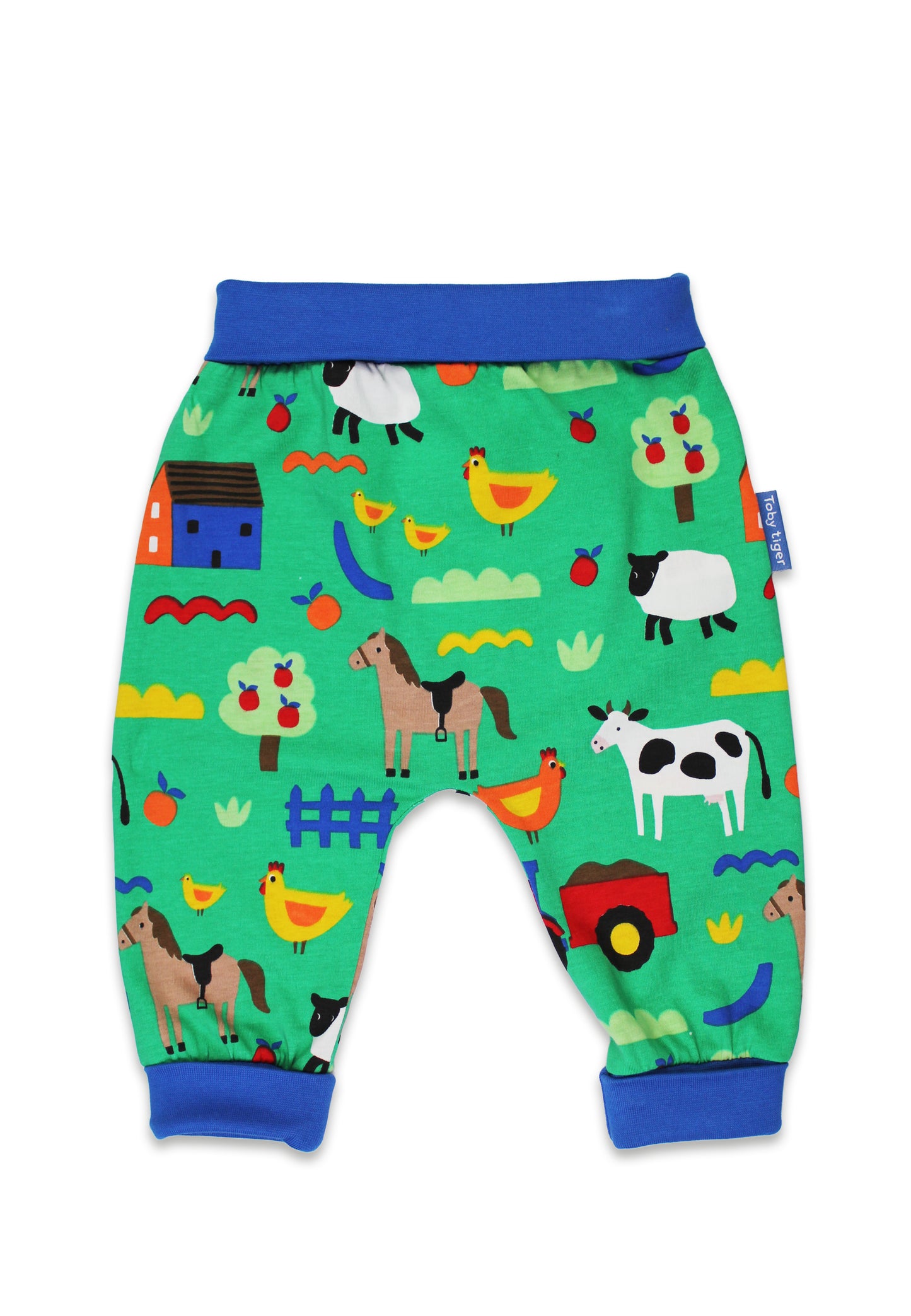 Organic Hillside Print Yoga Pants | Toby Tiger